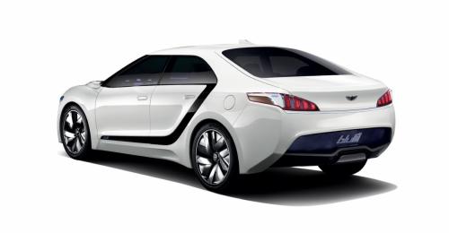 Hyundai has showcased their new concept Blue2 which is a cell powered car churning out 121bhp of power