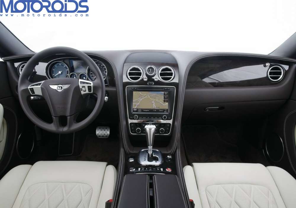 2012 Bentley Continental GT interior