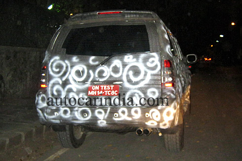 Force Motors SUV spied near Boat club in Pune