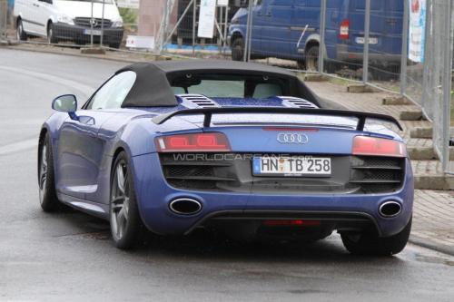 Audi R8 2012 Sypder to be seen at the Frankfurt Auto Show this fall