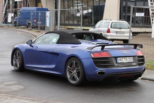 Audi R8 2012 Sypder to be seen at the Frankfurt Auto Show this fall