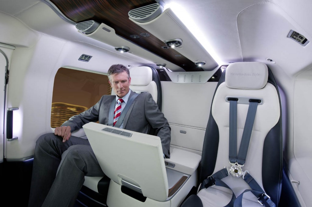 Mercedes Benz Designs Luxurious Interiors For EuroCopter