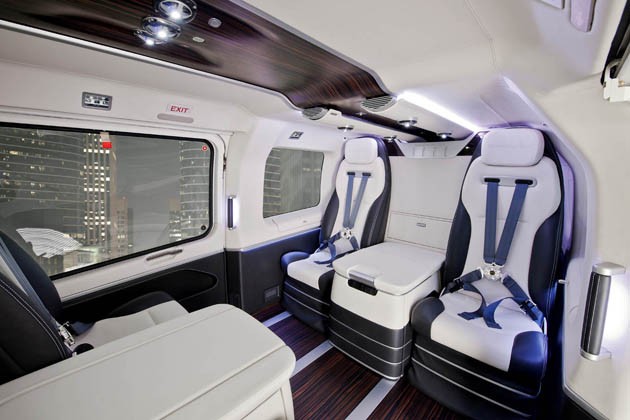 Mercedes Benz Designs Luxurious Interiors For EuroCopter