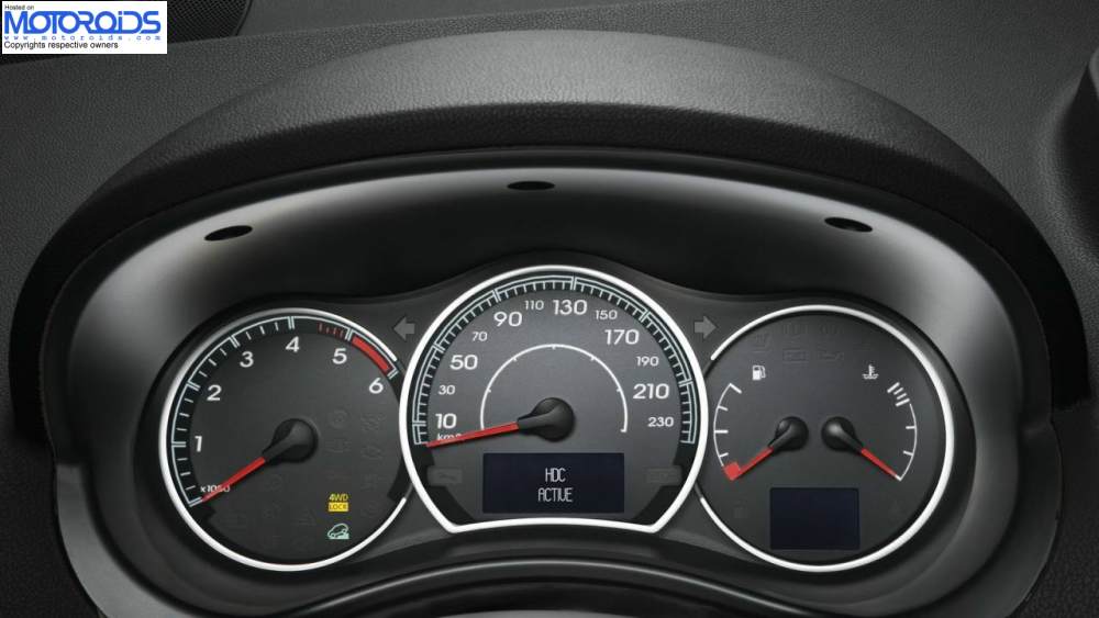 2012 Koleos instruments