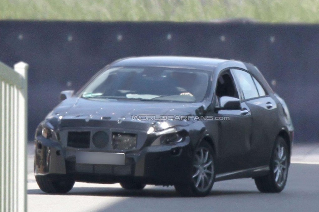 Mercedes Benz A-Class First Spy Images