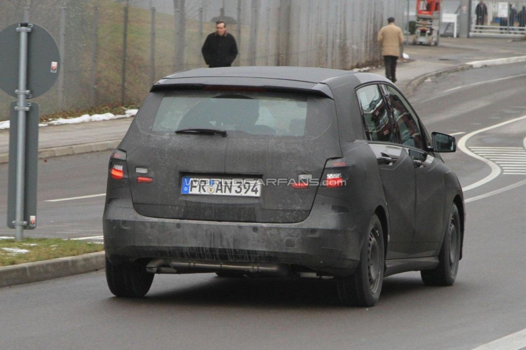 Spy Images : Mercedes Benz B-Class