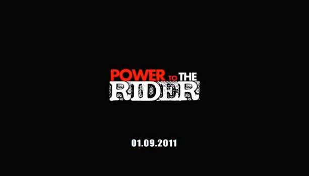 Power to the rider