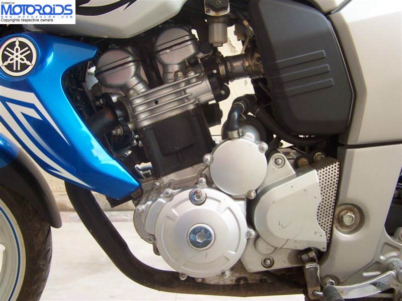 Fantastic Mod Yamaha FZ 16 converted into a 250cc machine by Sanjay Chadha Motoroids