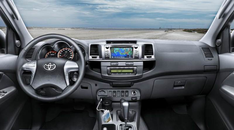 2012 Hilux interior