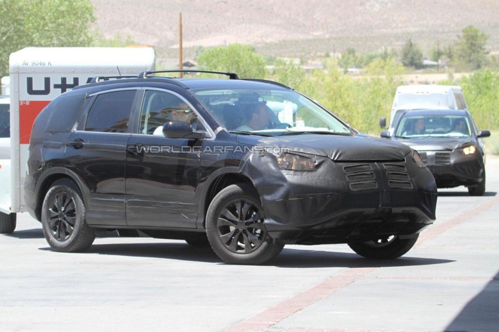 2012 Honda CRV Spied From All Angles
