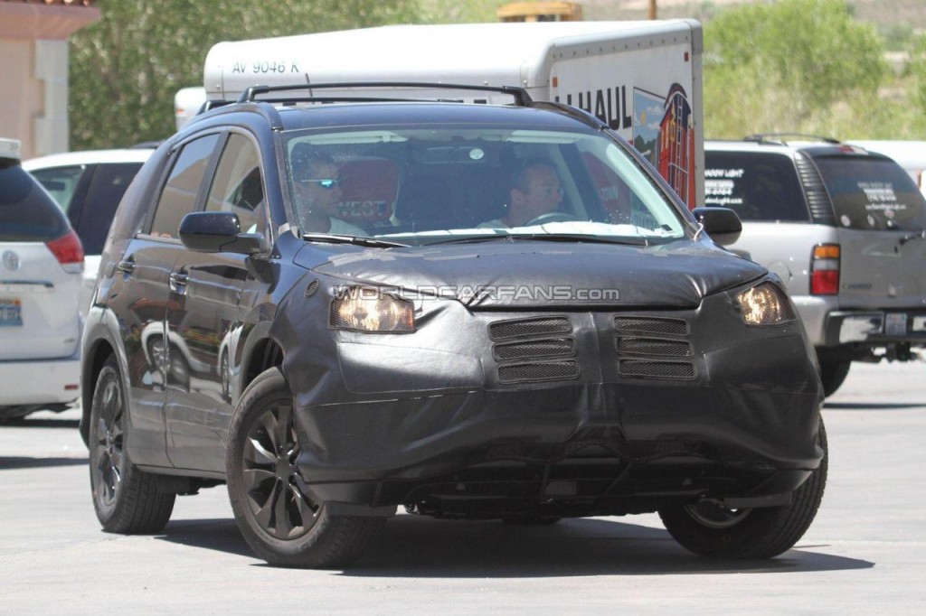 2012 Honda CRV Spied From All Angles