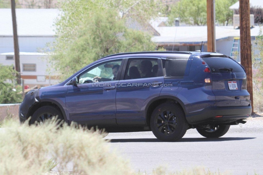 2012 Honda CRV Spied From All Angles