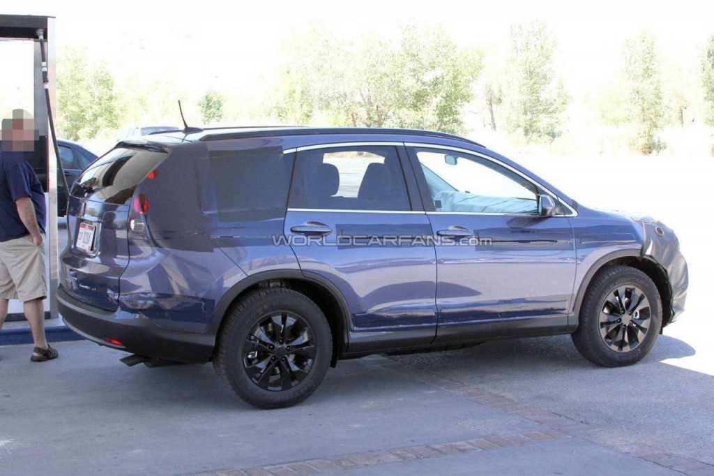 2012 Honda CRV Spied From All Angles