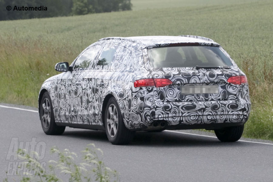 2012 Audi A4 Facelift Spied