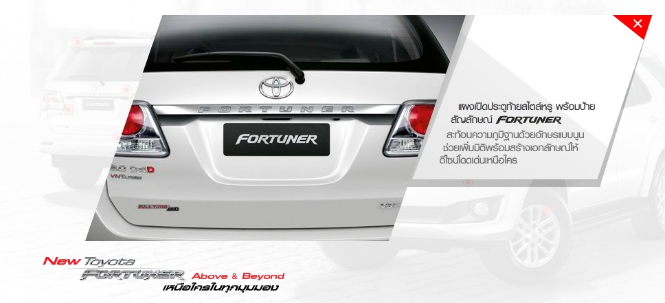 Chrome with FORTUNER