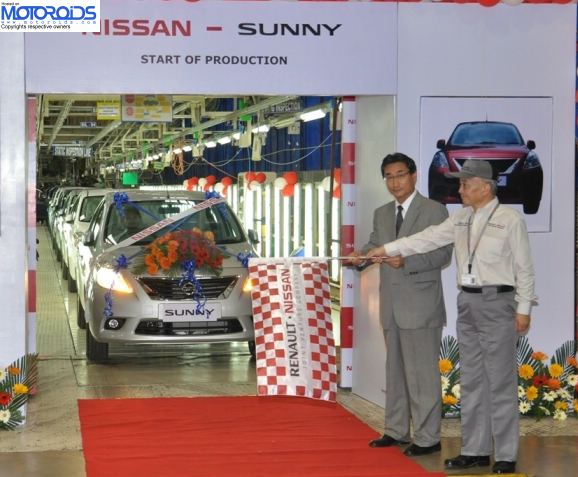 Nissan Sunny production