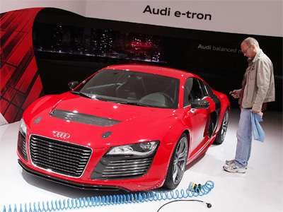 Audi etron R8 Audi e-tron