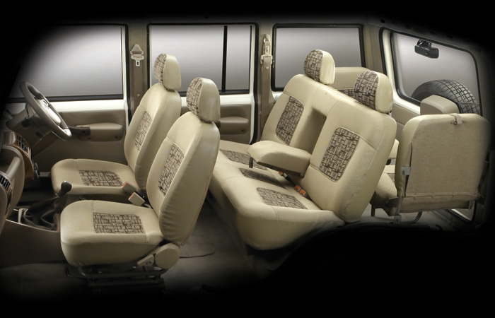 Mahindra Bolero seats