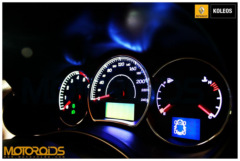 Koleos dashboard