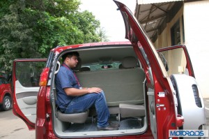 Mahindra Quanto rear seats