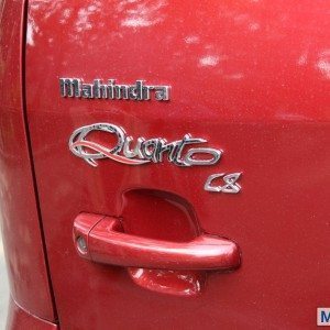 Mahindra Quanto tail gate