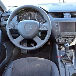 skoda octavia facelift interiors