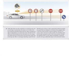 Mercedes Benz S Class Traffic Sign Assist