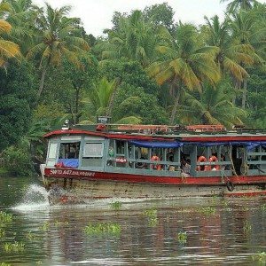 The regular service boat