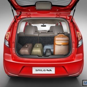 CHEVROLET SAIL U VA Boot Space Loaded