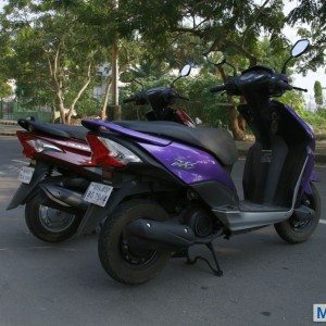 Honda Dio vs Yamaha Ray