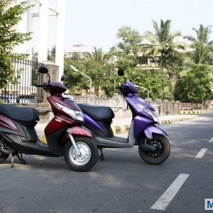 Honda Dio vs Yamaha Ray