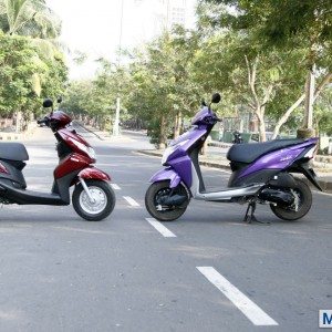 Honda Dio vs Yamaha Ray