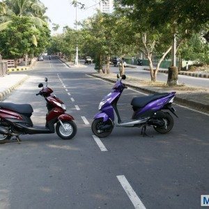 Honda Dio vs Yamaha Ray