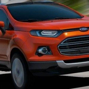 ford ecosport side front