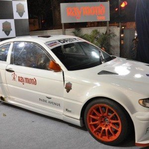 Gautam Singhania Chairman Raymond ltd and SCC Club unveiled Indias first and only exclusive drifting carunveiling