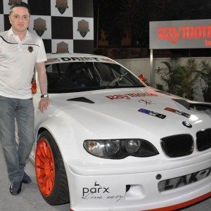 Gautam Singhania Chairman Raymond ltd and SCC Club unveiling Indias first and only exclusive drifting car