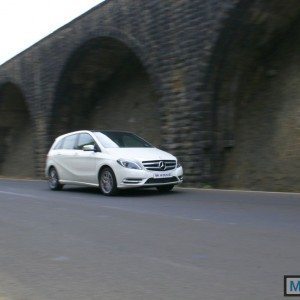 Mercedes B Class B  Blue efficiency