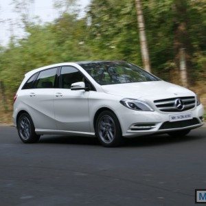 Mercedes B Class B  Blue efficiency