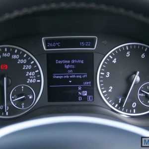 Mercedes B Class B  Blue efficiency