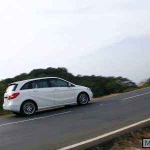Mercedes B Class B  Blue efficiency