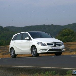 Mercedes B Class B  Blue efficiency