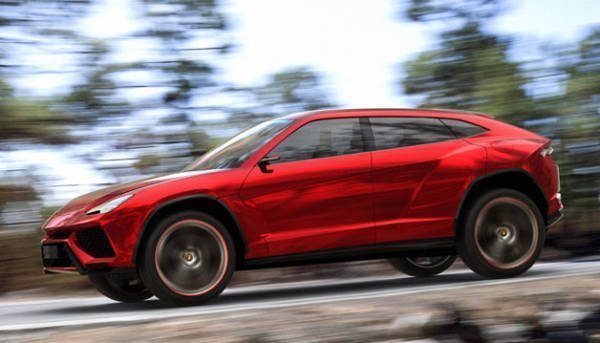 lamborghini urus side