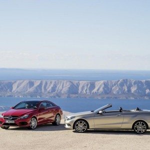 mercedes E class coupe cabriolet