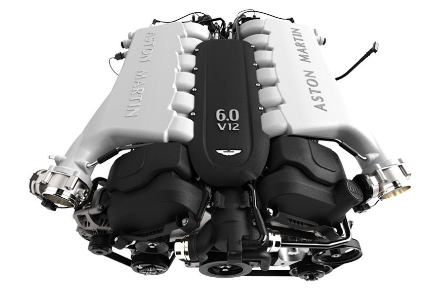 2014 Aston Martin Rapide S engine