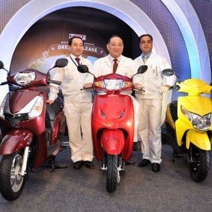 Honda Activa Aviator Dio fitted with HET technology