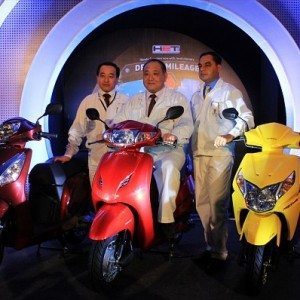 Honda Activa Aviator Dio fitted with HET technology