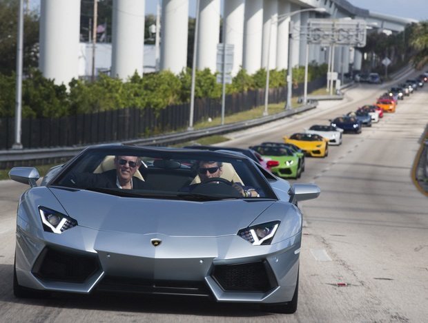 Lamborghini Aventador Miami 23