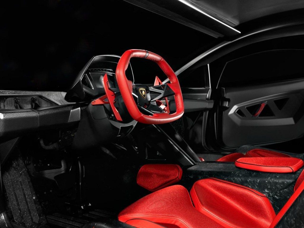 Lamborghini Seste Elemento interior