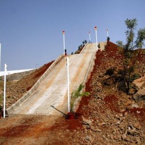 Mercedes SUV track test Chakan Pune India