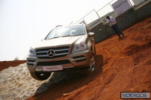 Mercedes SUV track test Chakan Pune India (19)